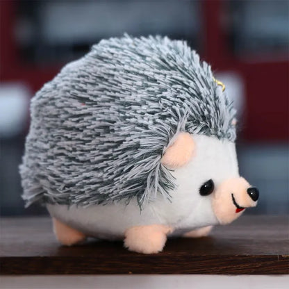 Stuffed Hedgehog Keychain Grey PillowNap