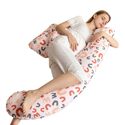 Best Pregnancy Pillow For Side Sleepers Pink Letter PillowNap