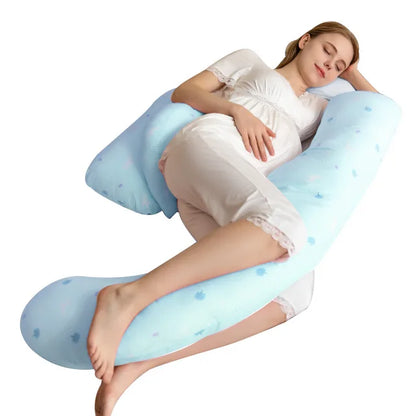 Best Pregnancy Pillow For Side Sleepers Blue Deer PillowNap
