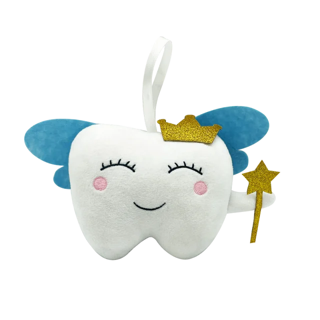 Plush Tooth Fairy Pillow With A Pocket Blue Tooth Fairy PillowNap