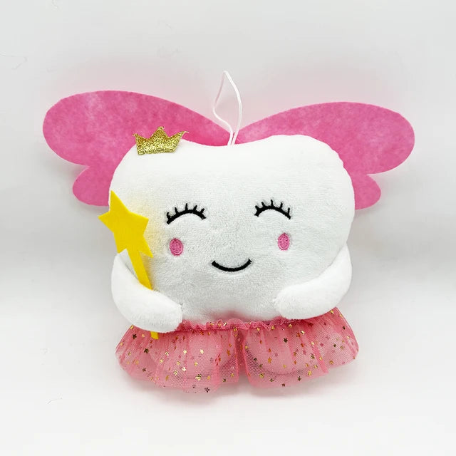 Plush Tooth Fairy Pillow With A Pocket Pink Tooth Fairy PillowNap