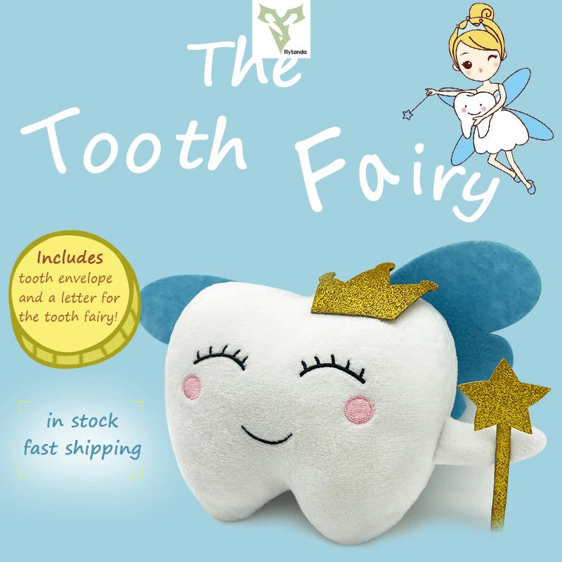 Plush Tooth Fairy Pillow With A Pocket PillowNap