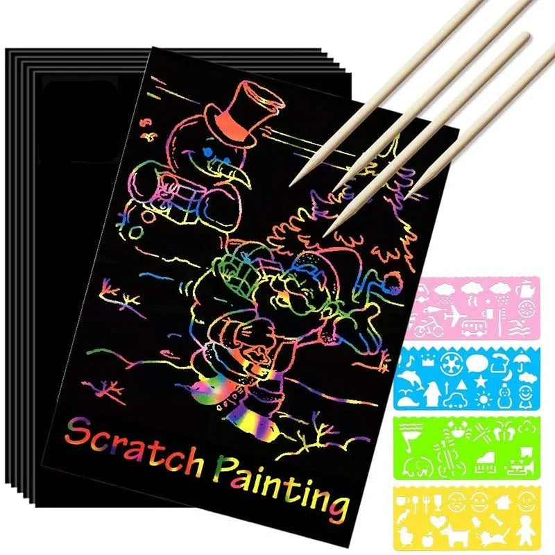 Magic Scratch Off Paper for Kids DIY PillowNap