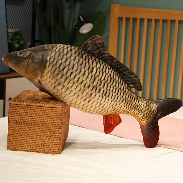 Realistic Fish Stuffed Animals Carp PillowNap