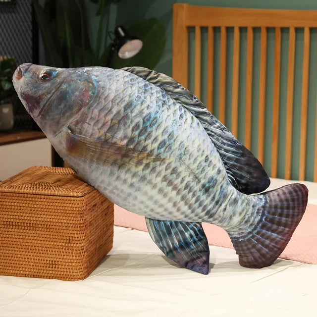 Realistic Fish Stuffed Animals Tilapia PillowNap