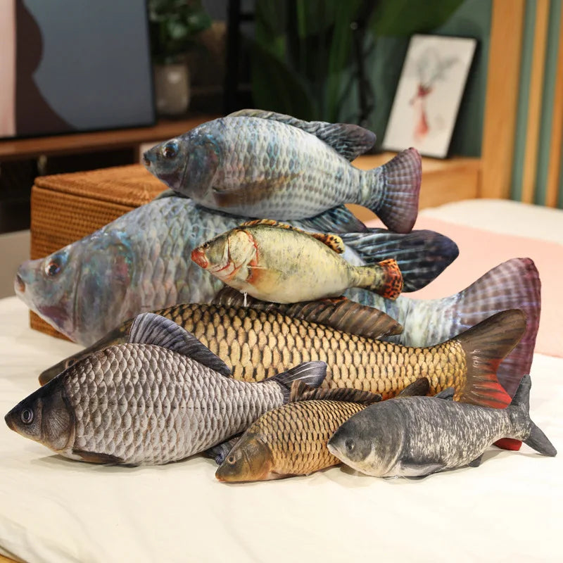 Basic Fish Teddy Realistic Fish Stuffed Animals – PillowNap™