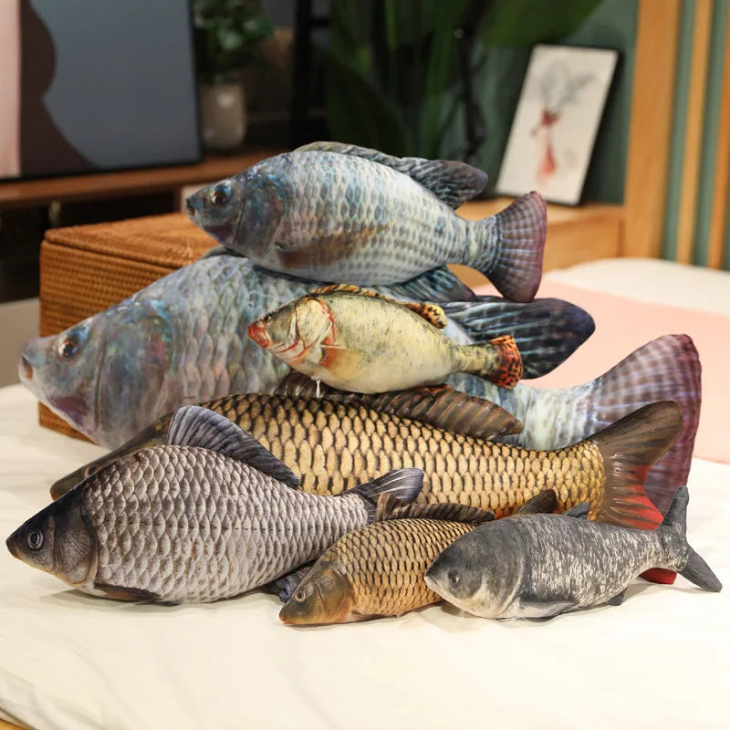 Realistic Fish Stuffed Animals PillowNap