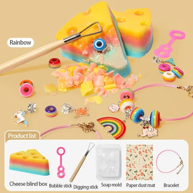Soap With Toy Inside - Children DIY Rainbow PillowNap