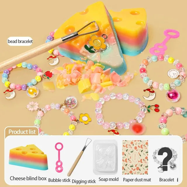 Soap With Toy Inside - Children DIY Bead Bracelet PillowNap