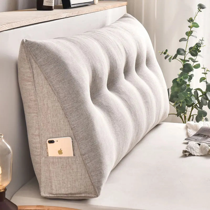 King Size Wedge Reading Pillow PillowNap