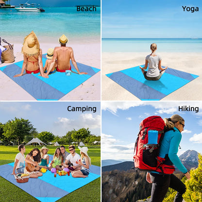 Extra Large Waterproof Beach Mat PillowNap