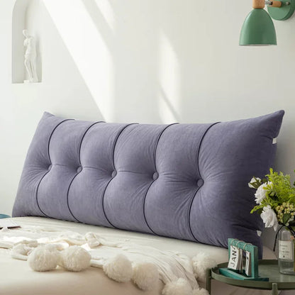 King Size Headboard Pillow For Reading Purple PillowNap