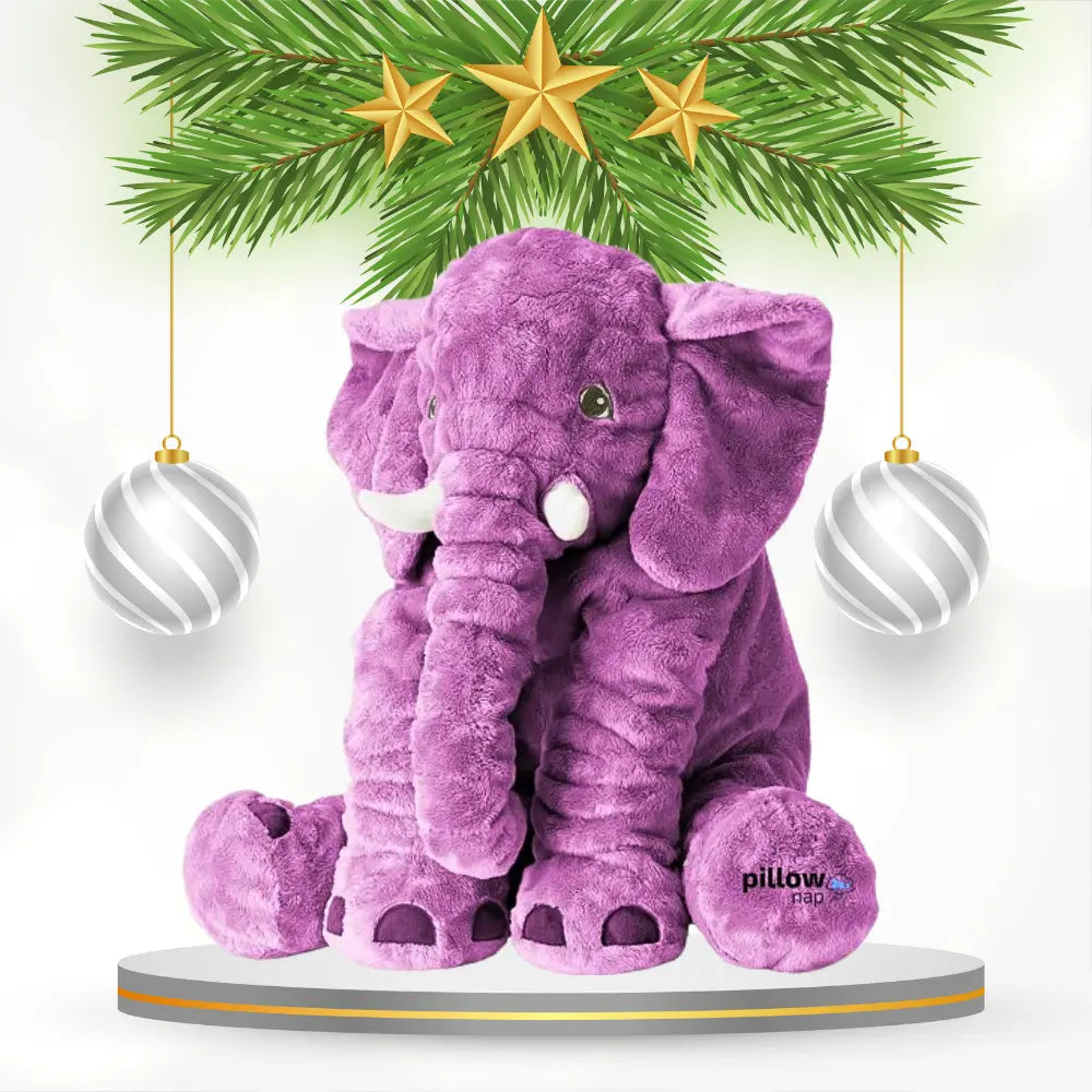 PillowNap Elephant Pillow Purple PillowNap