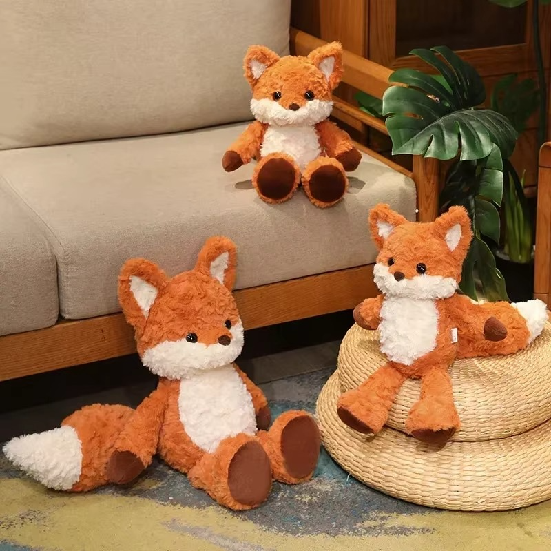 Fluffy Fox Plush Toy