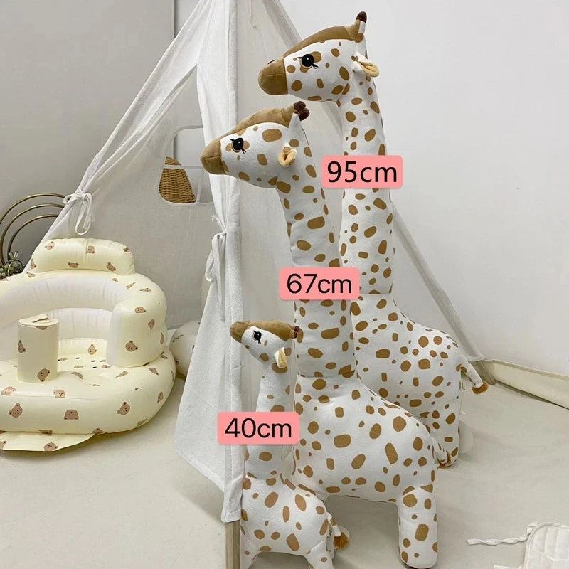 Giant Giraffe Plush Cuddle Friend PillowNap