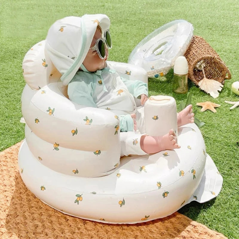 Inflatable Baby Sofa Chair Lounger PillowNap