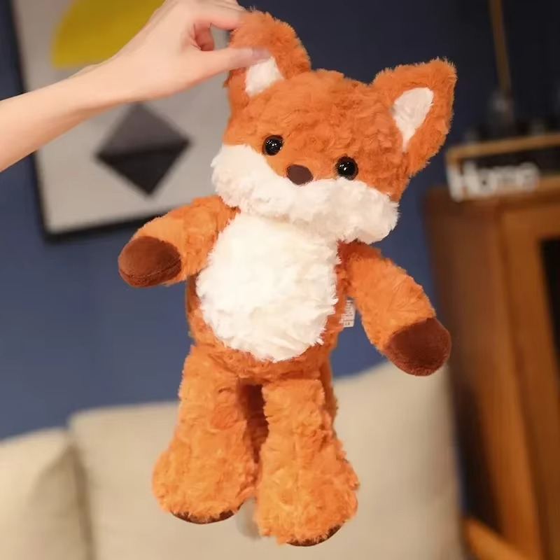 Fluffy Fox Plush Toy