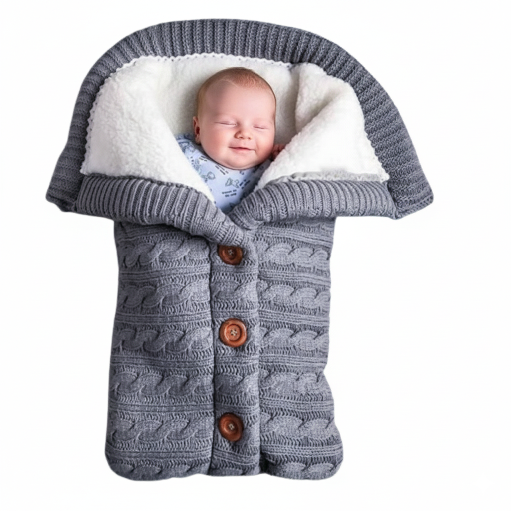 Handmade Knitted Baby Bag