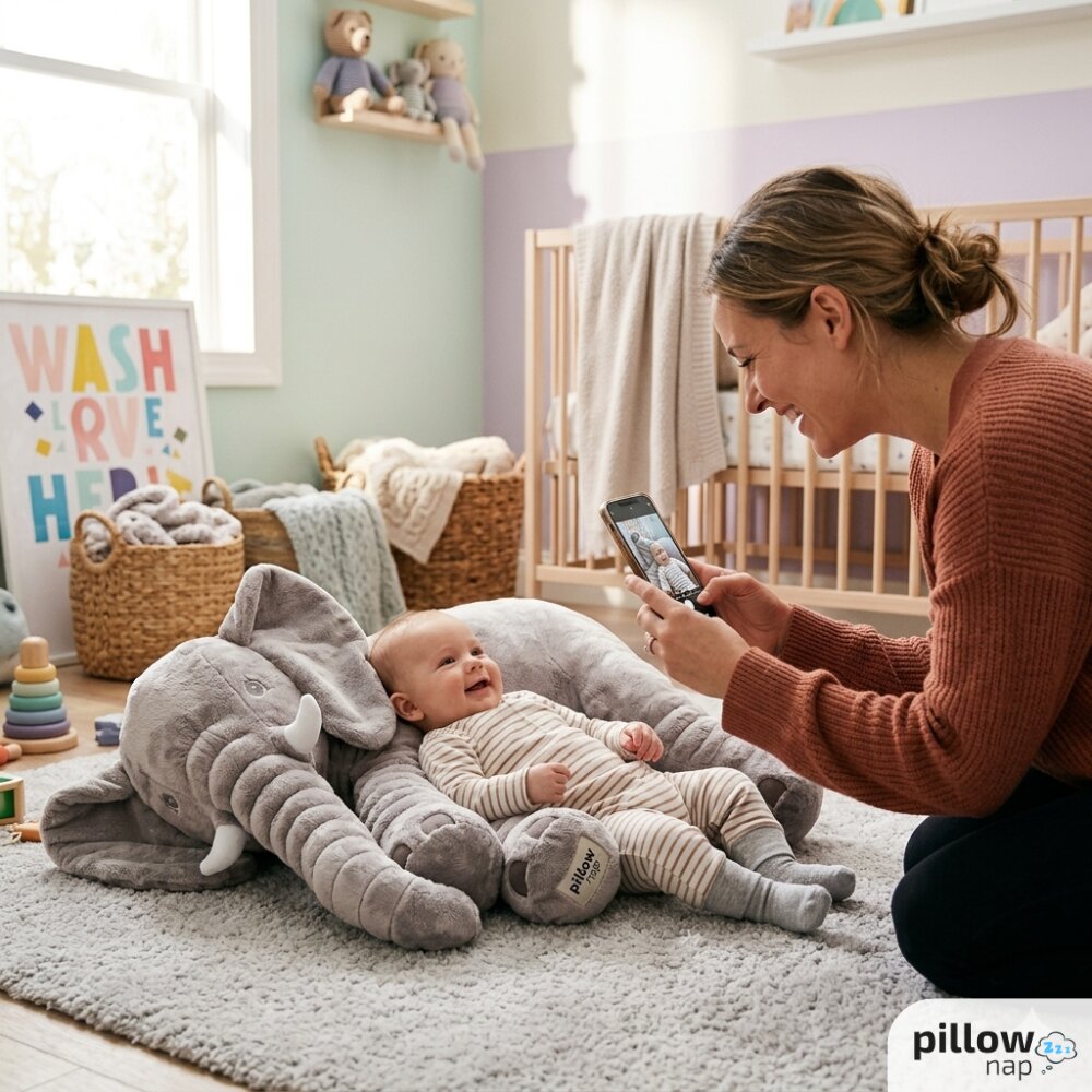 The Perfect Cuddle Pillow For Babies & Toddlers