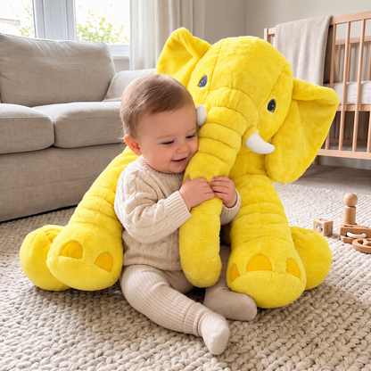 The Perfect Cuddle Pillow For Babies & Toddlers Yellow PillowNap