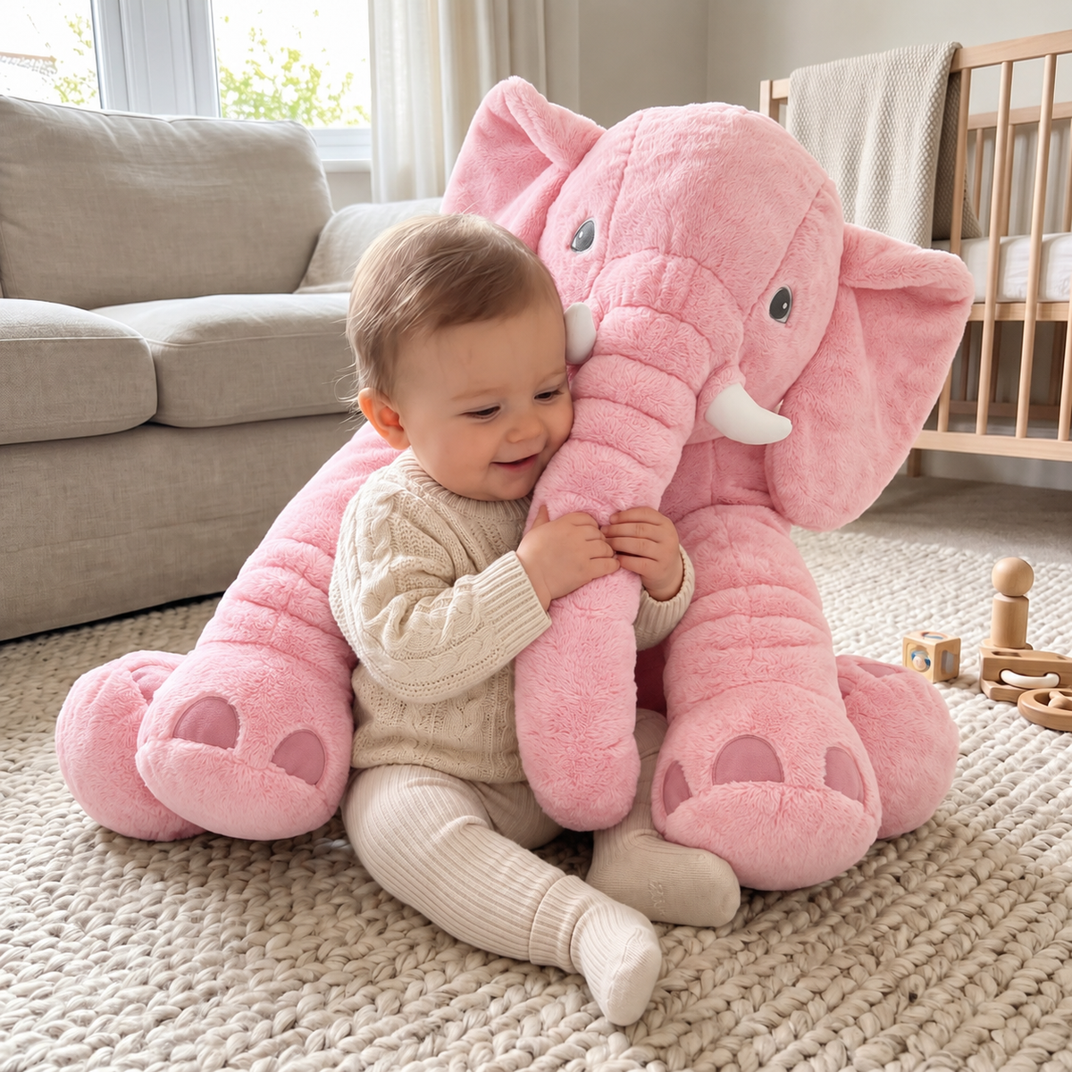 The Perfect Cuddle Pillow For Babies & Toddlers Pink PillowNap