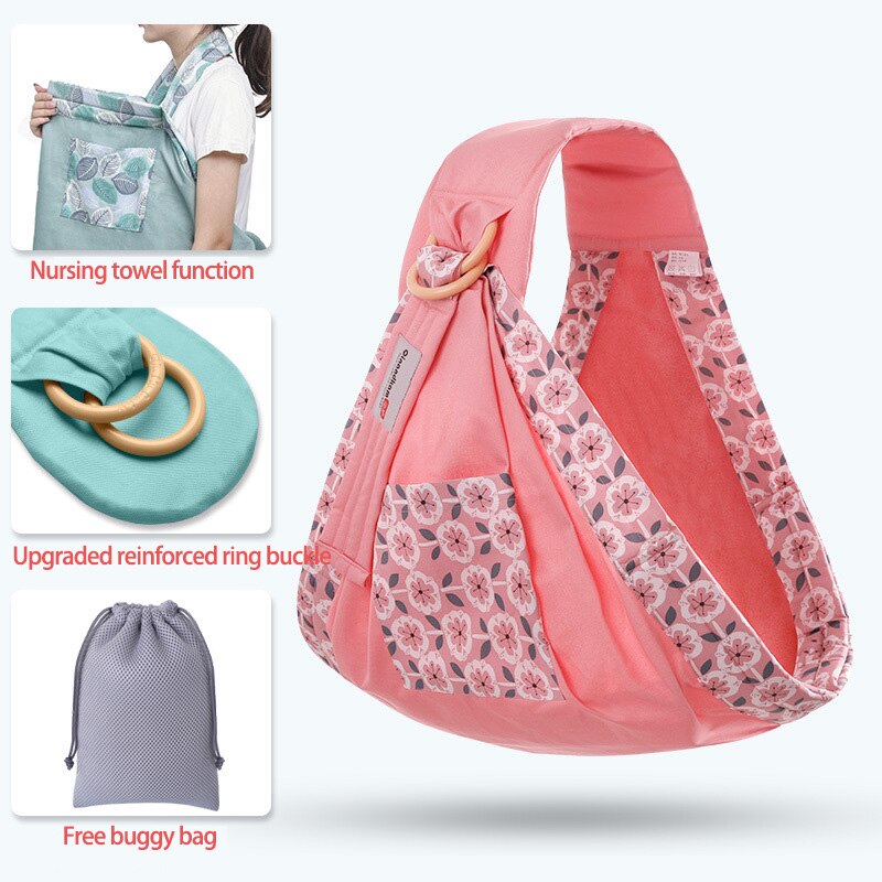 3-in-1 Baby Ring Sling Carrier - PillowNap™ - Best baby products for new moms