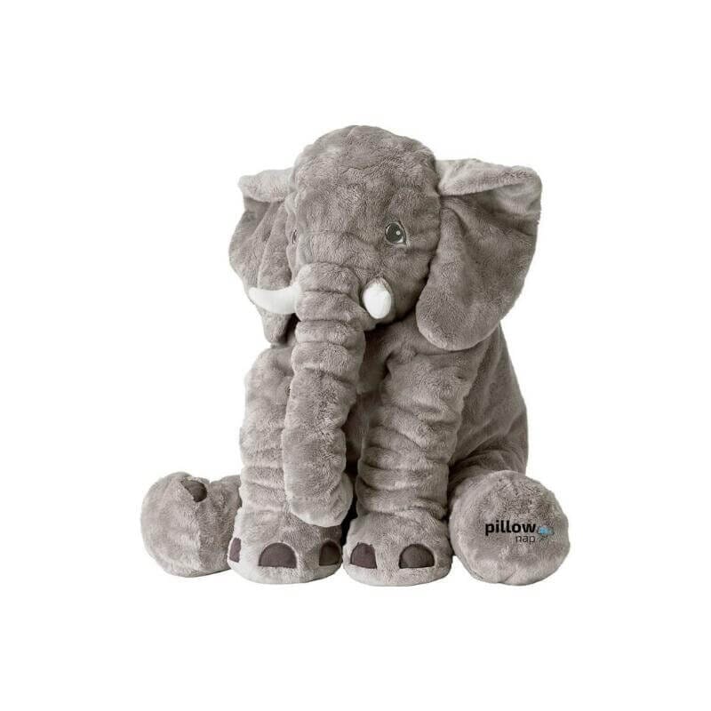 Giant Elephant Pillow Grey Small 40CM / 15.8" PillowNap