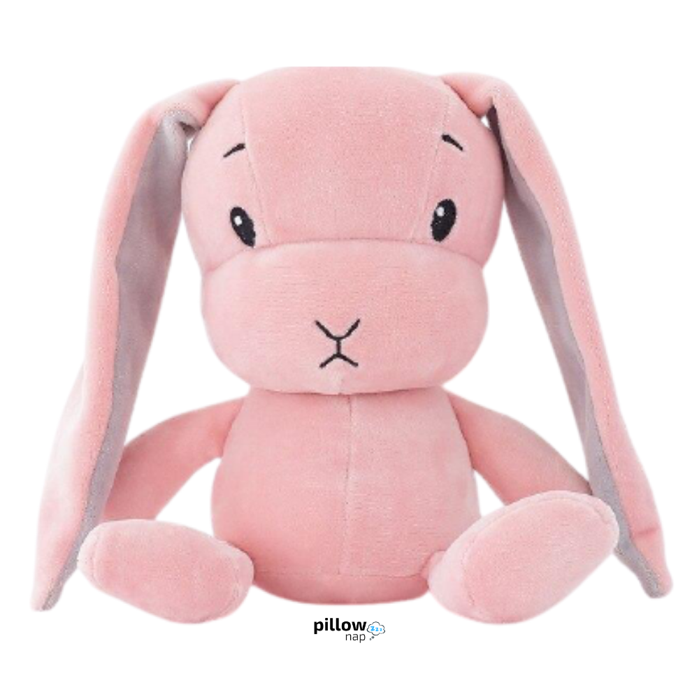 Plush Bunny Teddy Pink PillowNap