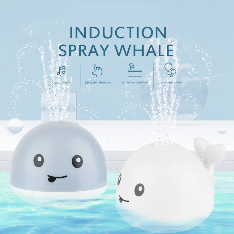 Baby Whale Bath Toy PillowNap