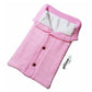 Handmade Knitted Sleeping Bag Pink PillowNap