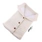 Handmade Knitted Sleeping Bag Cream PillowNap