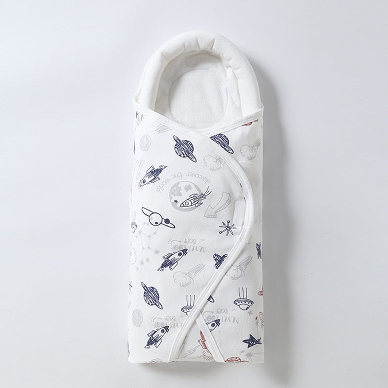 Ultra-Soft Baby Cocoon Swaddle Explore Starry Sky PillowNap