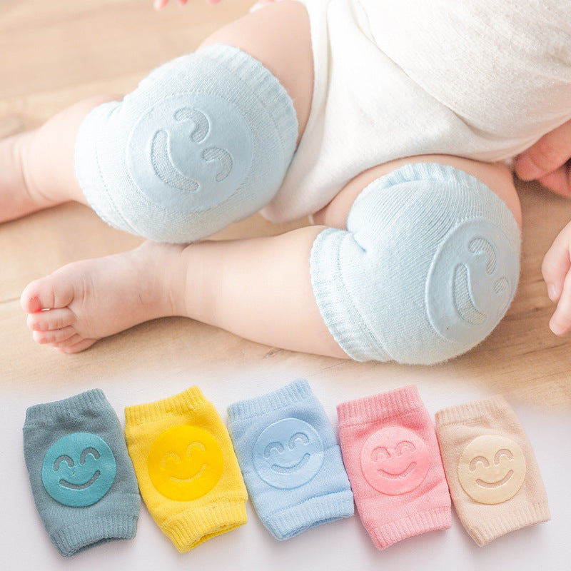 Baby Crawling Anti-Slip Knee Pads Blue PillowNap