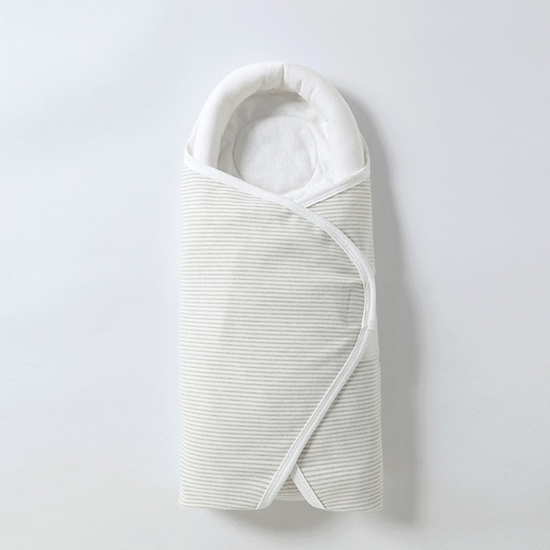 Ultra-Soft Baby Cocoon Swaddle Stripe PillowNap
