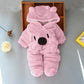 Fluffy Baby Romper Pink PillowNap