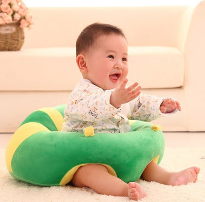 Baby Learning Seat Green&Yellow PillowNap