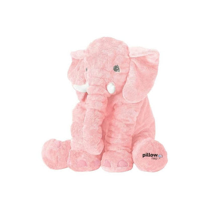 Giant Elephant Pillow Pink Small 40CM / 15.8" PillowNap
